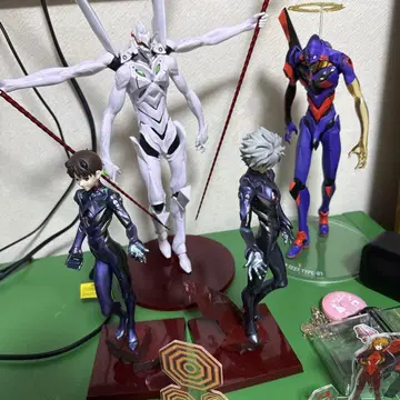 에반게리온 피규어 세트 13호기 초호기 카오루 군 신지 군