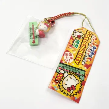 헬로키티 스트랩 일본 제일 더운 사이타마 HELLO KITTY