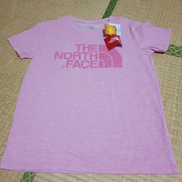 THE NORTH FACE 핑크 반팔 T셔츠 L 사이즈, 미사용 새상품