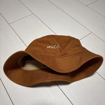 RVCA 브라운 버킷 햇 M
