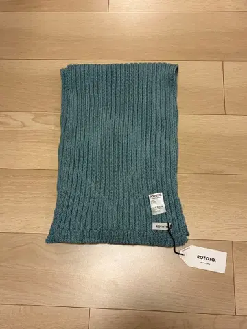 ROTOTO 코지 챈키 리브 머플러