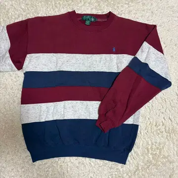 폴로 랄프 로렌 스트라이프 맨투맨 구제 의류