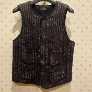 새상품급 풀카운트 브라운즈 비치 아리 베스트 BBJ9-001 네이비 36