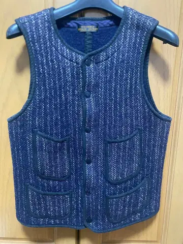 새상품급 풀카운트 브라운즈 비치 아리 베스트 BBJ9-001 네이비 36