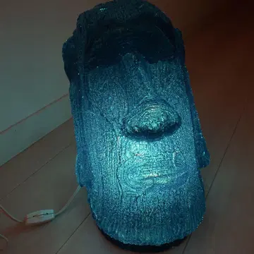 아메리칸 잡화 모아이 석상 라이트 레트로 빈티지 간접 조명