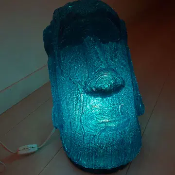 아메리칸 잡화 모아이 석상 라이트 레트로 빈티지 간접 조명
