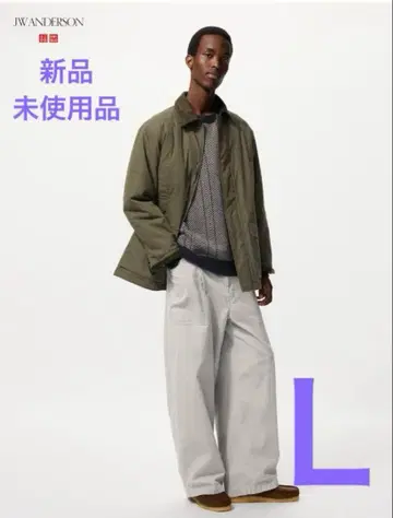 2025AW UNIQLO JWA 코듀로이 워크 팬츠 그레이 L 사이즈
