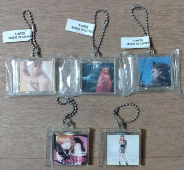 하마사키 아유미 가챠가챠 CD 키링 세트