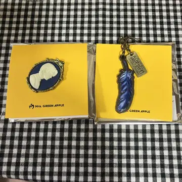 Mrs. GREEN APPLE 바벨탑 가챠 카메오 핀즈 키링