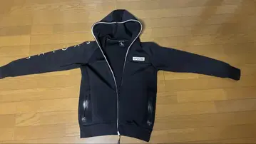 SVOLME 블랙 풀 집업 후드티