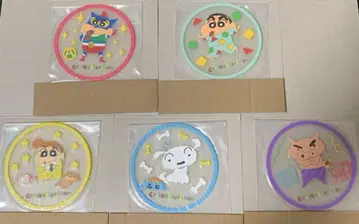 짱구는 못말려 클리어 러버 코스터 컴프 세트