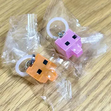 피코파크 메지루시 액세서리 가챠 핑크 오렌지 1