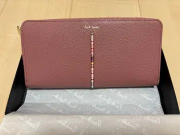 폴 스미스 핑크 가죽 장지갑
