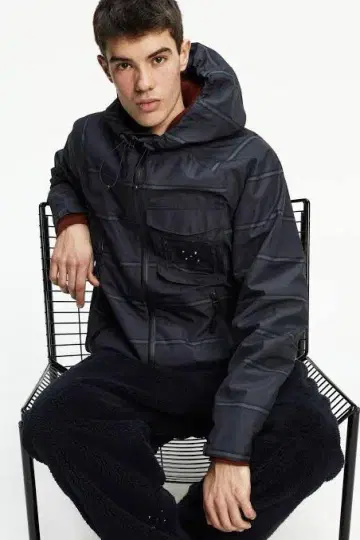 poptradingcompany 스트라이프 재킷