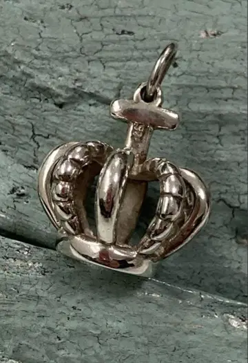 [F-16] Silver925 / 6g LAGOON CROSS CROWN