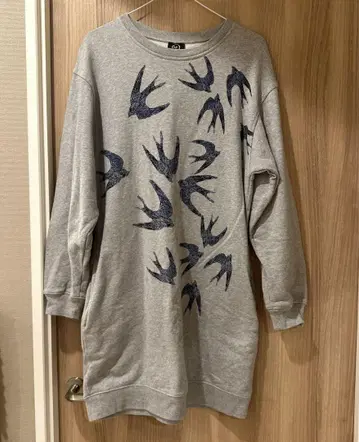 Alexander McQueen MCQ 스와로 원피스 그레이