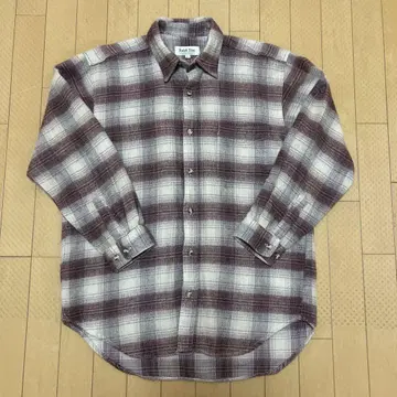 Ralph Eton 울 플란넬 셔츠 L 사이즈