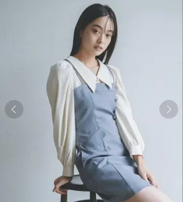 REDYAZEL 오버롤 스커트