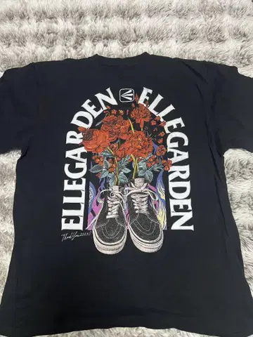 ELLEGARDEN 블랙 T셔츠