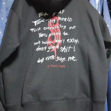 새상품 Slipknot 지퍼 후드티