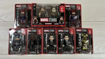 MARVEL STUDIOS 큐브릭 베어브릭 피규어 8체 세트
