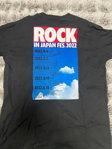 ROCK IN JAPAN FES. 2022 티셔츠