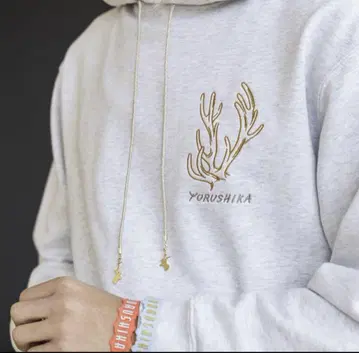 요루시카 전생 BEAMS 콜라보 후드티 참 미개봉