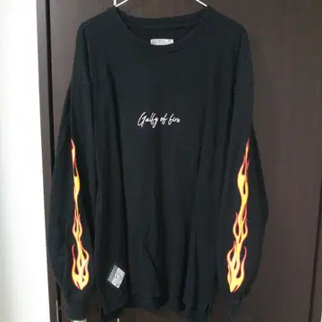 L 사이즈 중형견 상당 파이어 패턴 롱티