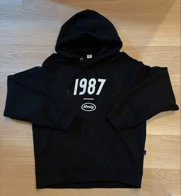 Mmlg 블랙 후드티 1987