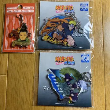 NARUTO 시카마루 메탈 참 카카시 아크릴 키링