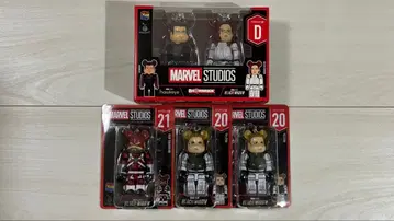 MARVEL STUDIOS 블랙 위도우 큐브릭 베어브릭