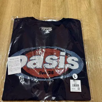 oasis/오아시스 T셔츠 Logo Navy L사이즈