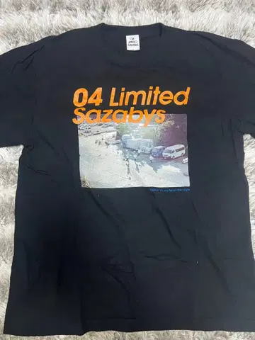 04 Limited Sazabys 투어 T셔츠