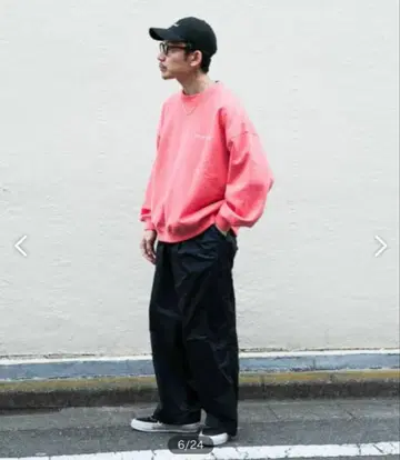 wide dad NYLON SUPER WIDE PANTS