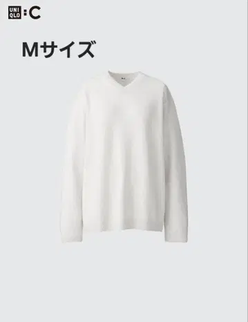 UNIQLO C 캐시미어 릴랙스 V넥 스웨터