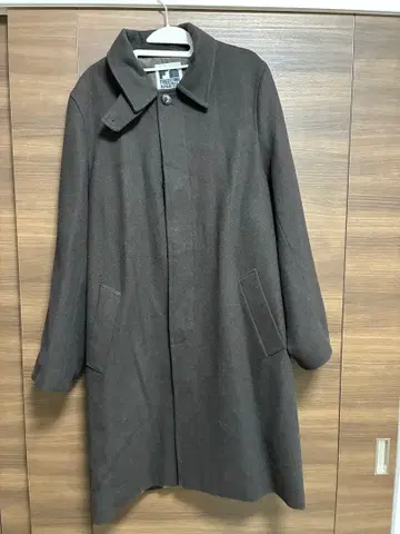 프릭스스토어 FREAK'S STORE 다크 브라운 스텐카라 코트