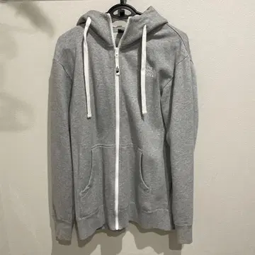 THE NORTH FACE 그레이 풀 집업 후드티