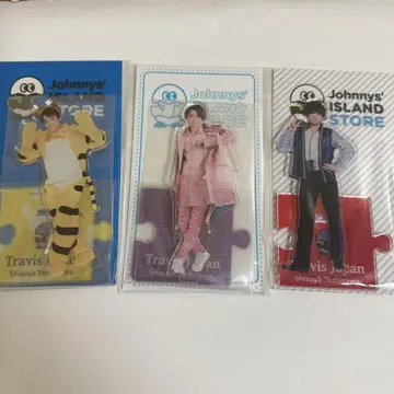 TravisJapan 요시자와 시즈야 아크릴 스탠드 3종 세트