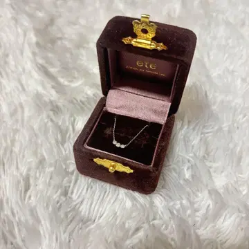 K10WG 레이어 다이아몬드 목걸이