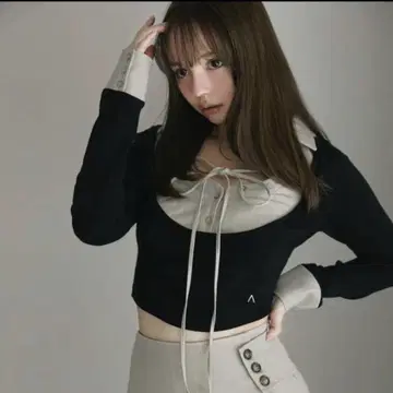 andmary Robin girls set up 베이지 정품