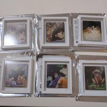 OMORI전 오모리 사진 앨범 마그넷 오브리 켈 마리 6점