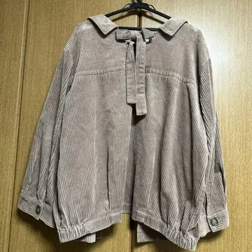 Wcloset 코듀로이 자켓 베이지