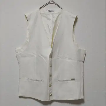ZARA MAN 수트 베스트 화이트 흰색 자라맨 L 사이즈