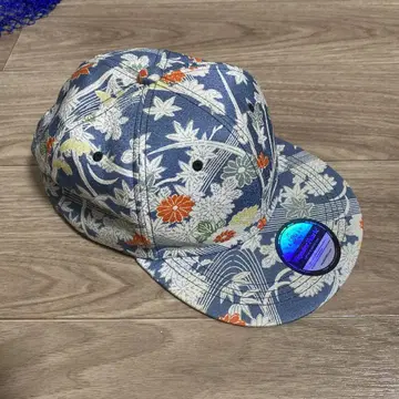 Wonder Fabric Japan Kimono Cap 꽃무늬 캡