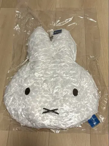 미피 로즈 보아 쿠션 아가일 ver. 화이트