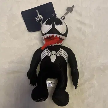 USJ 한정판 베놈 봉제 인형 볼체인 스파이더맨