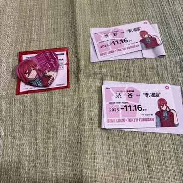 블루 록 도큐 부동산 시부야 제패 치기리 효마 3점 세트