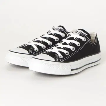 컨버스 블랙 로우컷 스니커즈