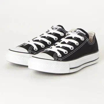 컨버스 블랙 로우컷 스니커즈