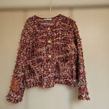ZARA 노카라 자켓 XL